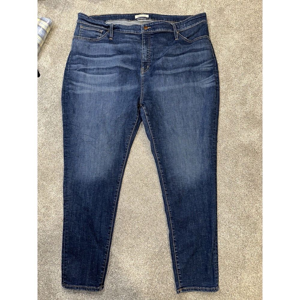 Madewell Jeans Size 37 Curvy High Rise Skinny Stretch  #171